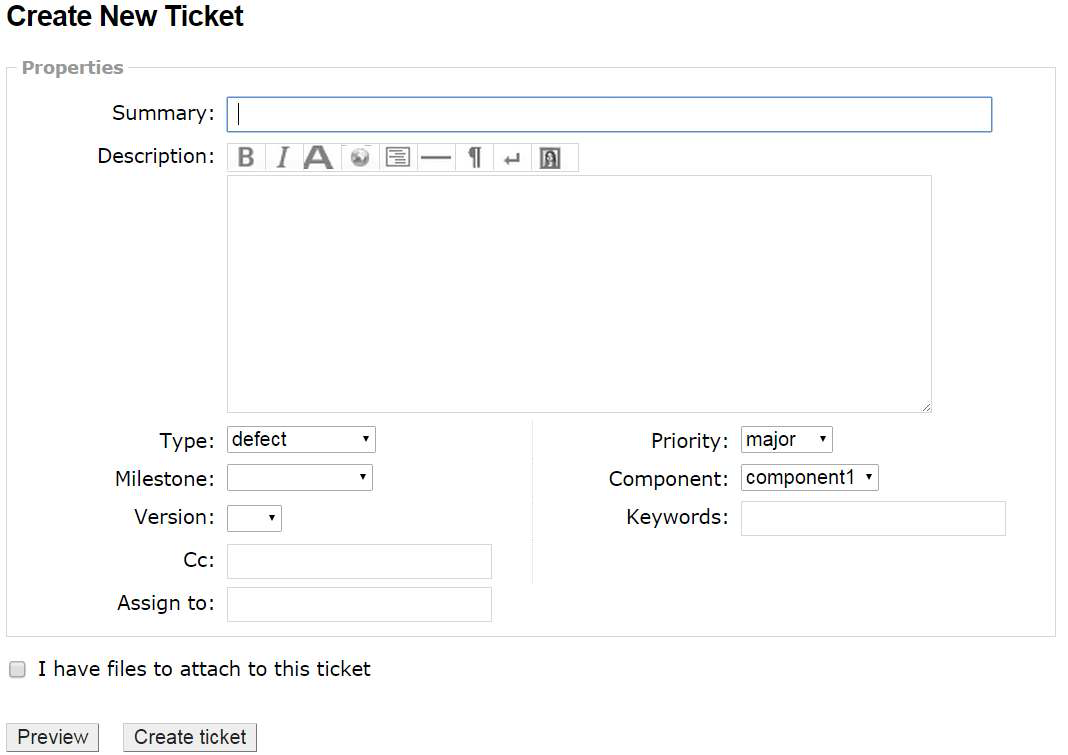 New Ticket 탭