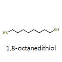 1,8-octanedithiol의 화학 구조식
