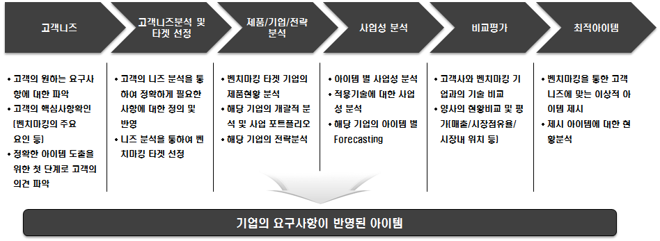 Frost&Sullivan의 세부 프로세스 Framework