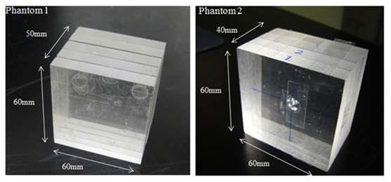 단층영상 화질 평가를 위한 2종의 팬텀