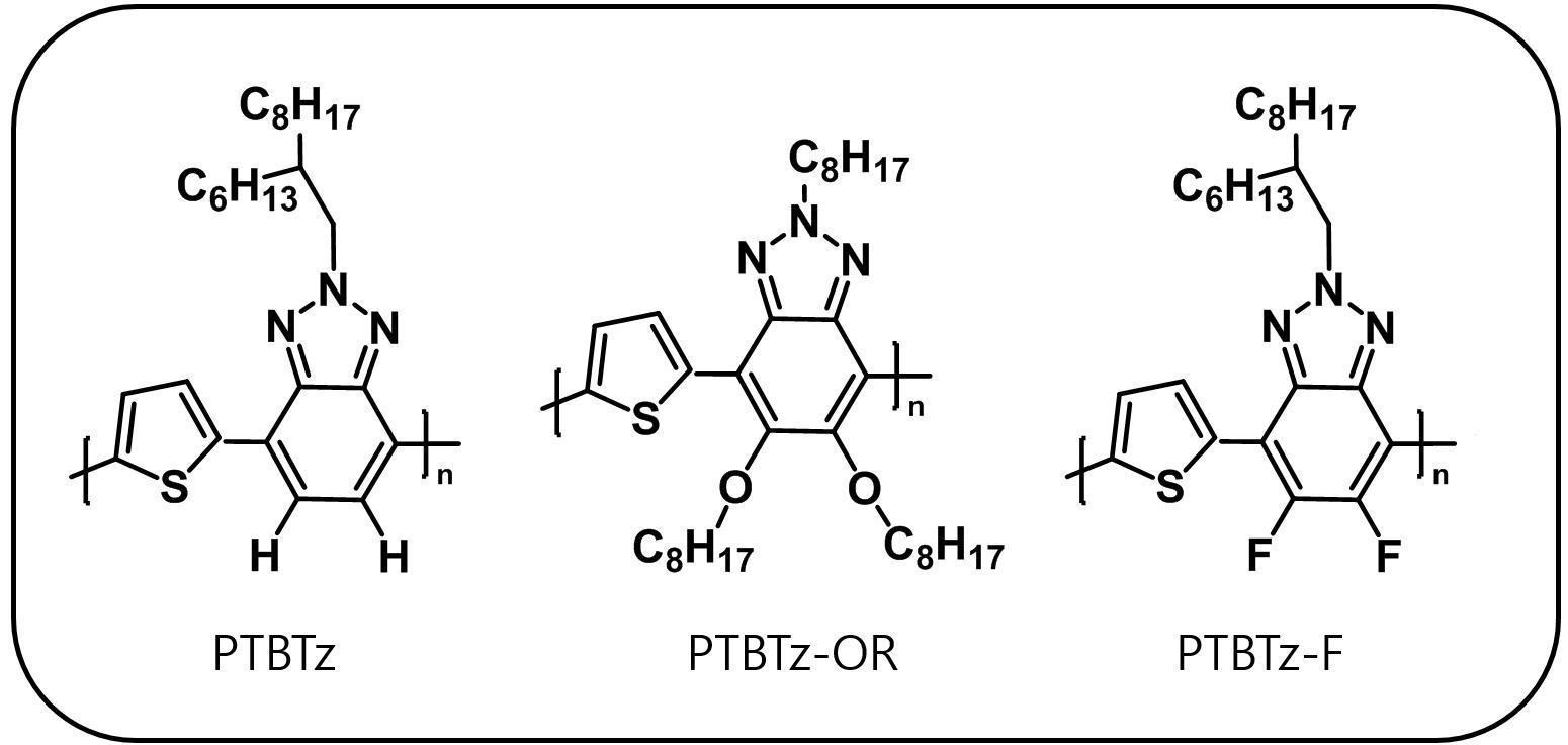 Benzotriazole 계열 고분자 구조식