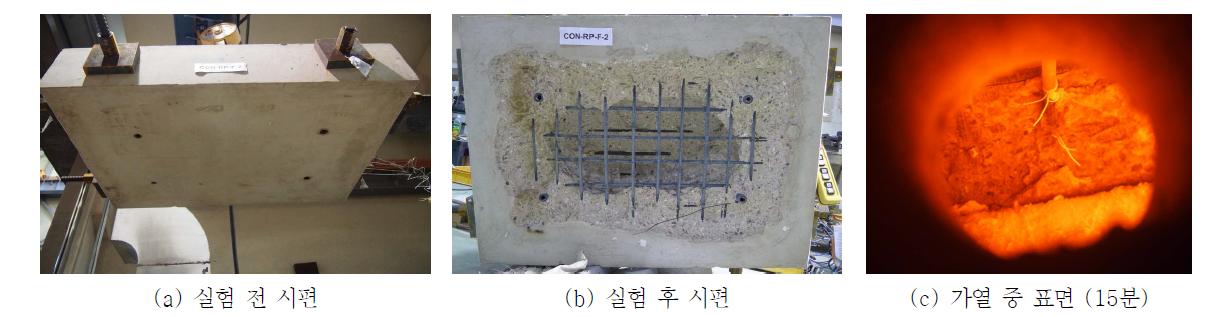 PS로 보강된 철근콘크리트(PSRC) 시편