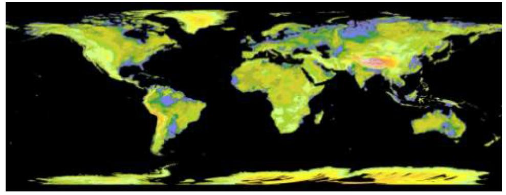 ASTER Global Digital Elevation Map (GDEM)