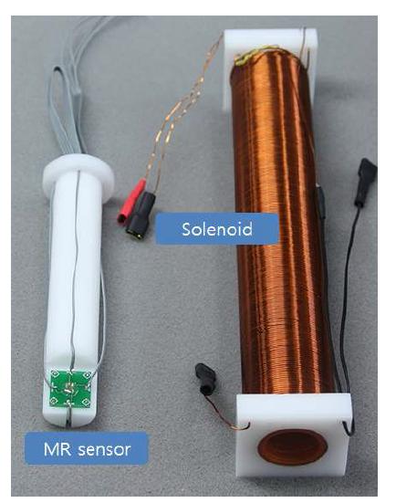 MR센서 특성평가를 위한 솔레노이드