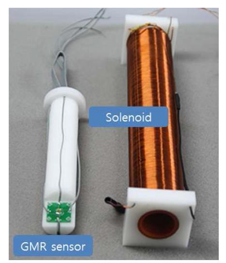 GMR센서 특성평가를 위한 솔레노이드