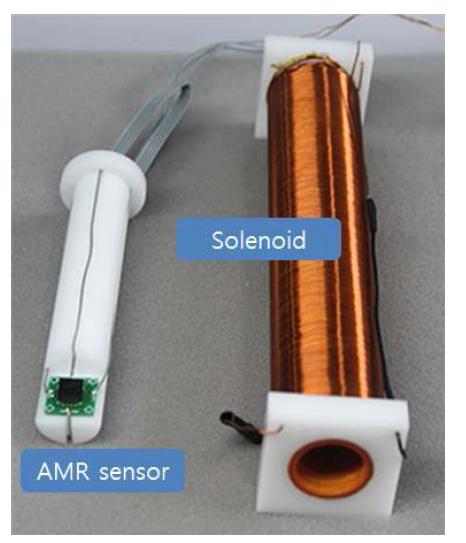 AMR센서 특성평가를 위한 솔레노이드