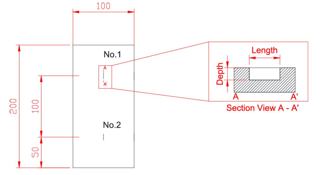 결함 시험편 (Inconel 718)