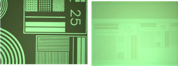Carbon films etch teset for MEMS