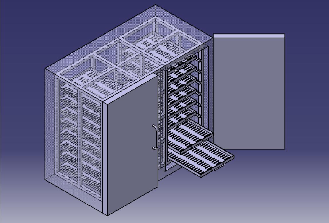 스텐 채반 3D