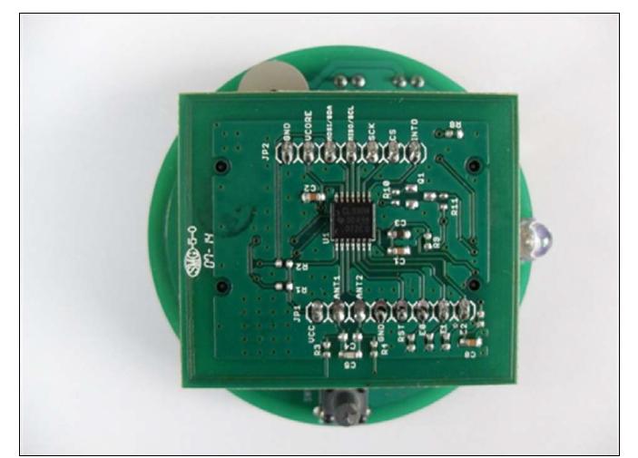 NFC Module과 결합된 상태의 Control Board