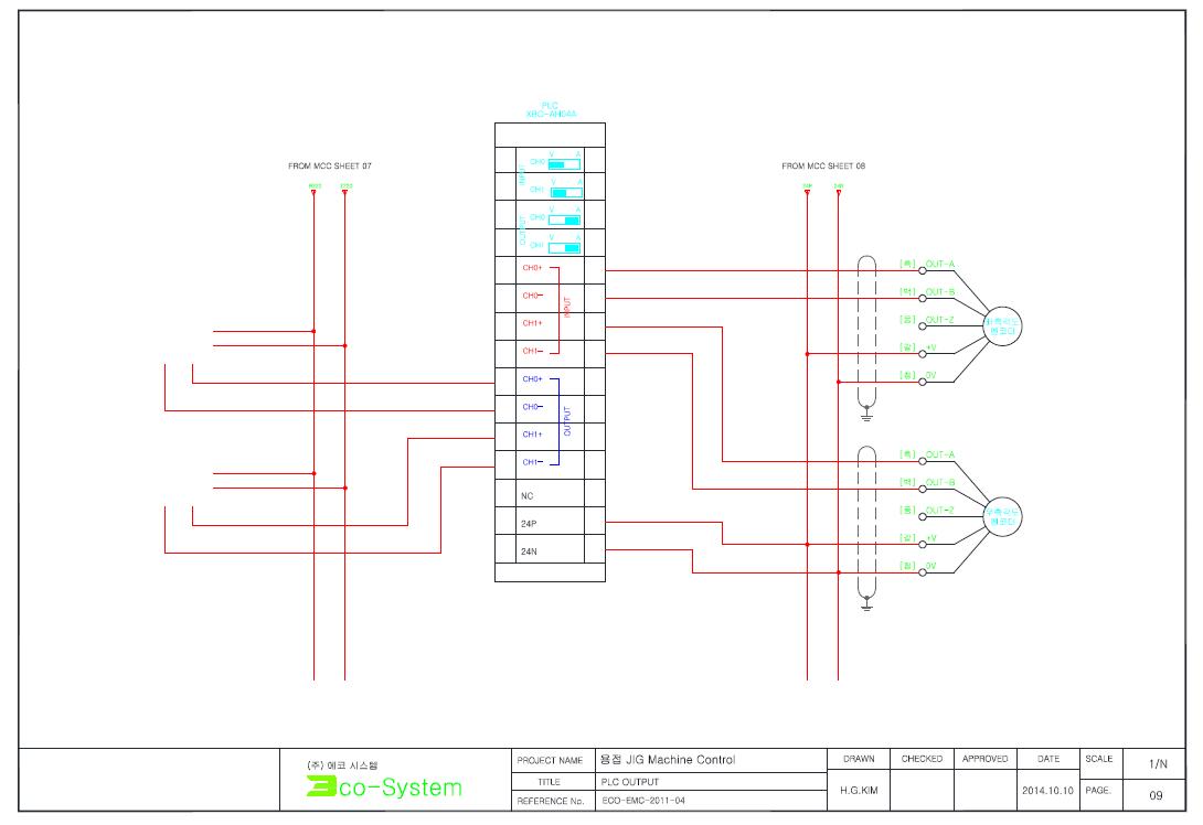 제어반 설계도9