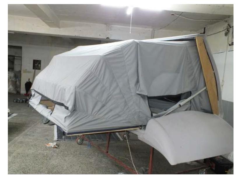 확장형 텐트(1차 개발품)