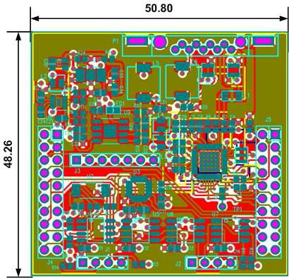 센서 부스터팩 PCB Artwork