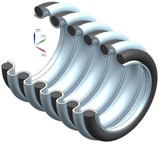 기존 reinforced ring Teflon Expansion Joint