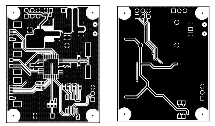 자외선 신호처리 블록 PCB