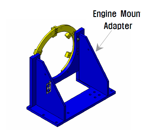 Engine Adapter Iso-View