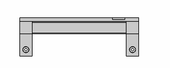 Thrust Frame Front View