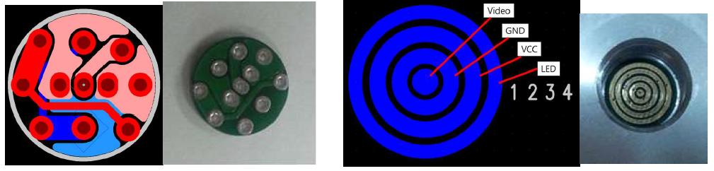 connector probe를 이용한 PCB Layout 도면 및 제작