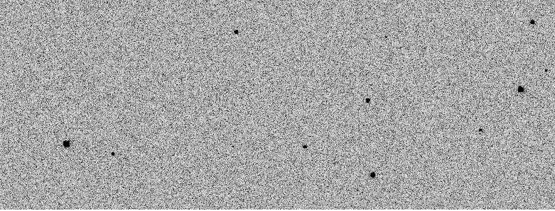 맥동식쌍성 J0247-25의 CCD sub-image 관측화면.