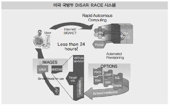 미 국방성 DISA의 RACE System
