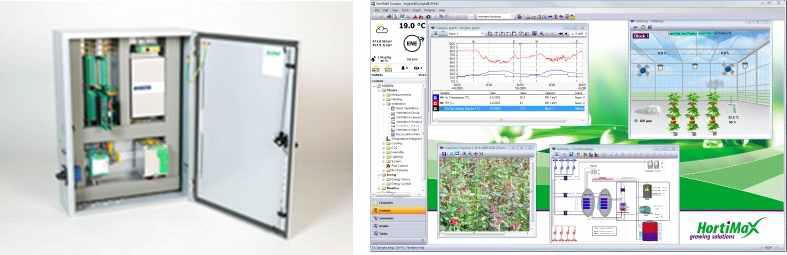 Hortimax사 온실 환경 제어 시스템 및 관리 프로그램