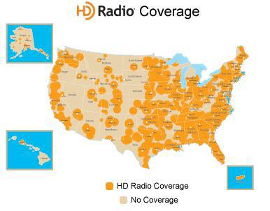 미국 내 HD Radio 사용 현황