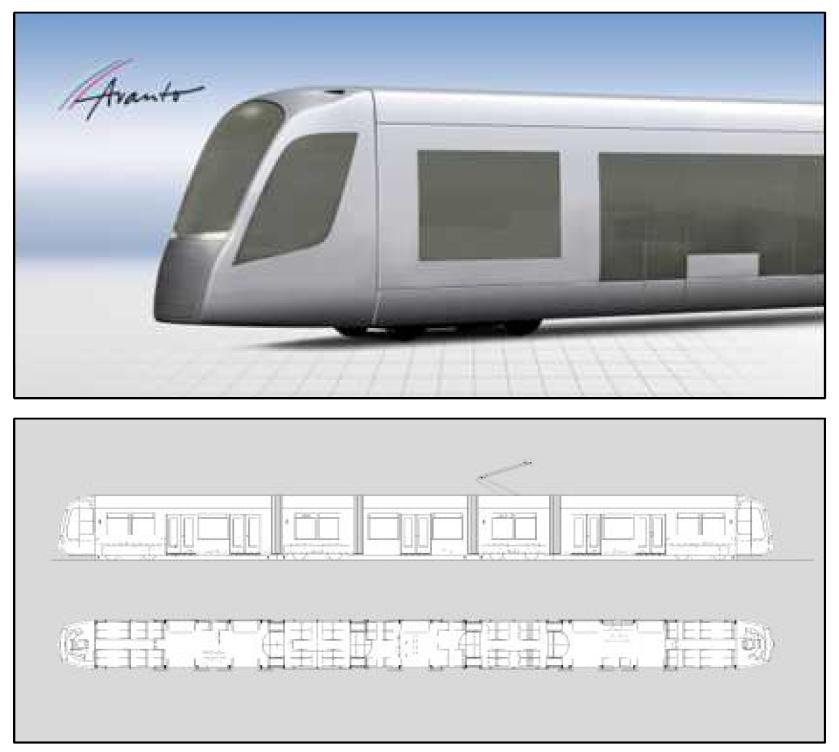 Simens-Avanto Tram-Train in Paris(2004)