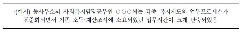 통합업무프로세스 구축 예시