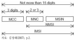 IMSI의 구조
