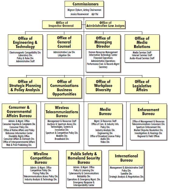 FCC 조직도55)