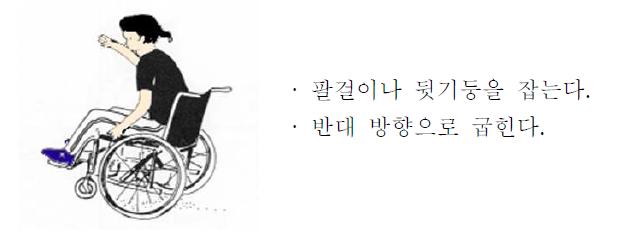 물체조작 향상 신체활동 - 휠체어 옆으로 움직이기