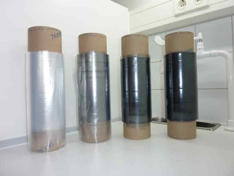 LDPE/TiN nanocomposite films containing 0, 100, 500, and 1000 ppm TiN nanoparticles.