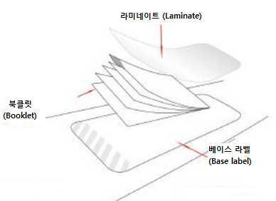 북클릿 라벨 샘플