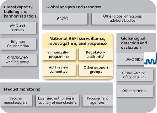 예방접종 후 유해사례 국제 안전성 정보 모니터링 체계.