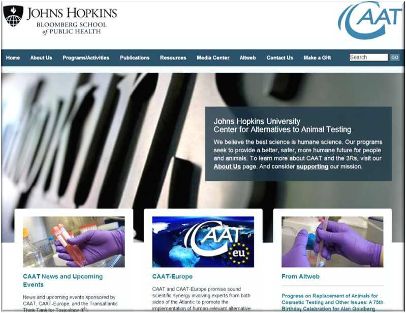 Johns Hopkins Center for Alternatives to Animal Testing (CAAT)