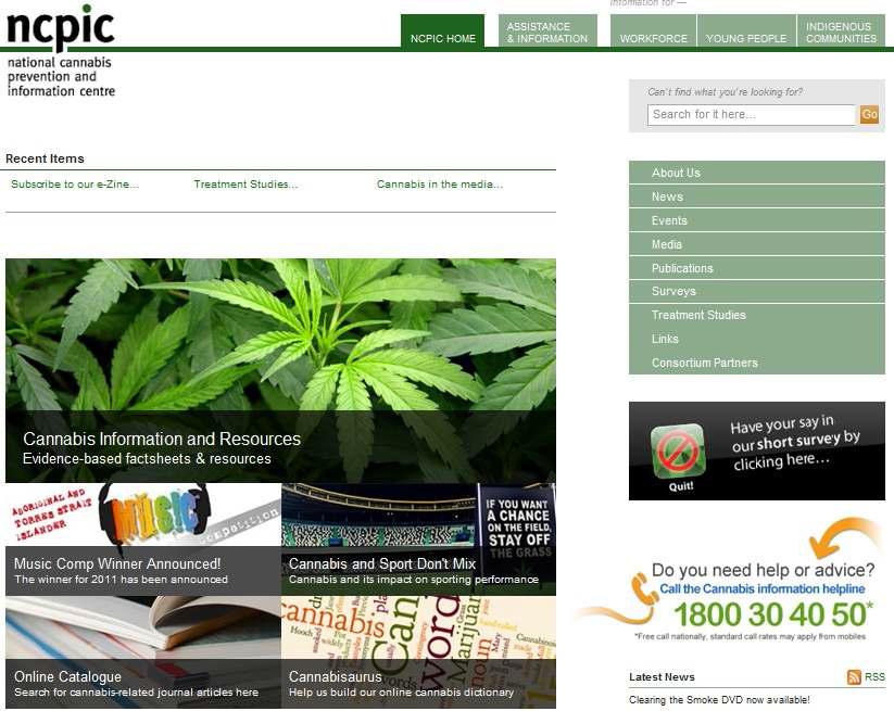 National Cannabis Prevention and Information Centre
