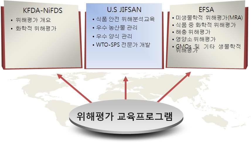 Current status of training program for risk analysis