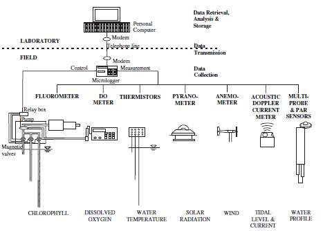 Schematic configuration of telemetric monitoring system in Hongkong