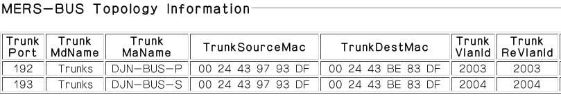 MERS-BUS Topology