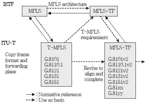 T-MPLS/MPLS-TP Standard Evolution Direction