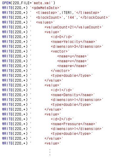 meta.xml 작성을 위한 코드 작성