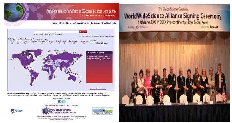 Multilingual Service from WorldWideScience.org