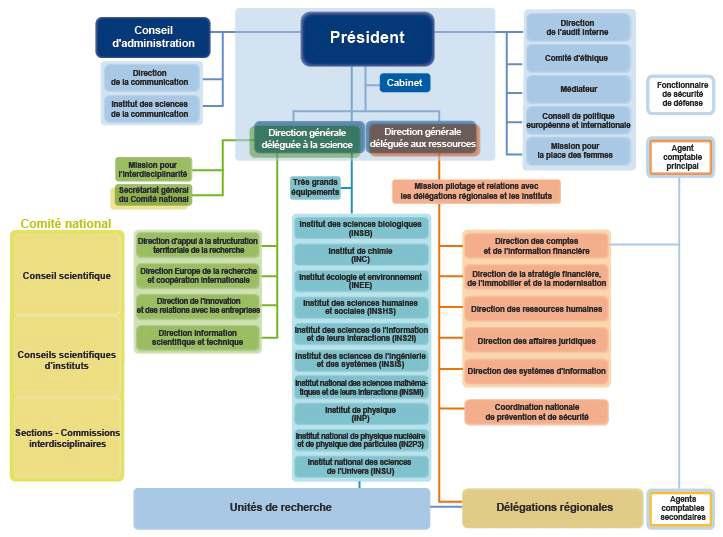 CNRS 조직도