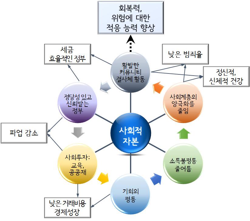 회복력 향상을 위한 사회적 자본