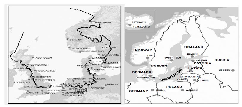 북해(North Sea)지역과 발트해지역