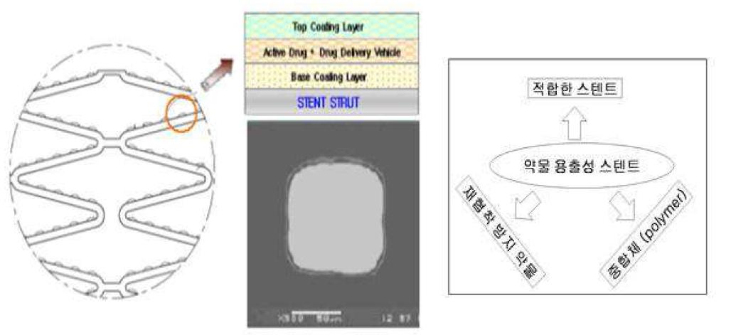 STRUCTURE OF STENT DRUG COATING LAYER