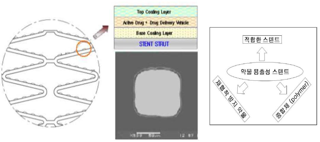 STRUCTURE OF STENT DRUG COATING LAYER