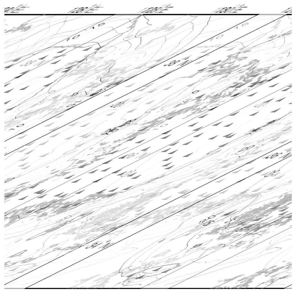 Map showing the epicentral errors (in km) calculated for the KNSN.