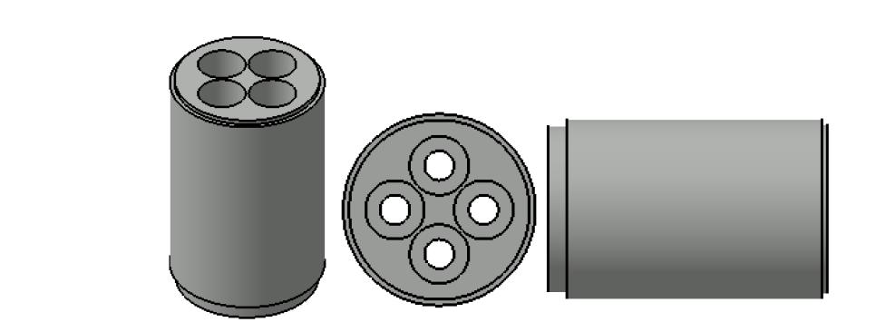 액체탄용 가스 유탄-가스 캡슐 개량형 (중부)