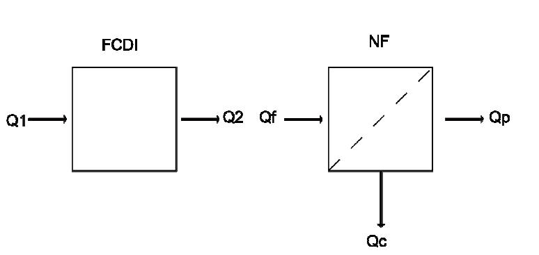 FCDI-NF process flow diagram